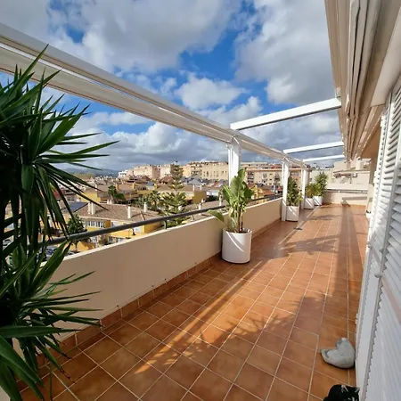 Gran Atico Mijas Costa Con Piscina דירה
